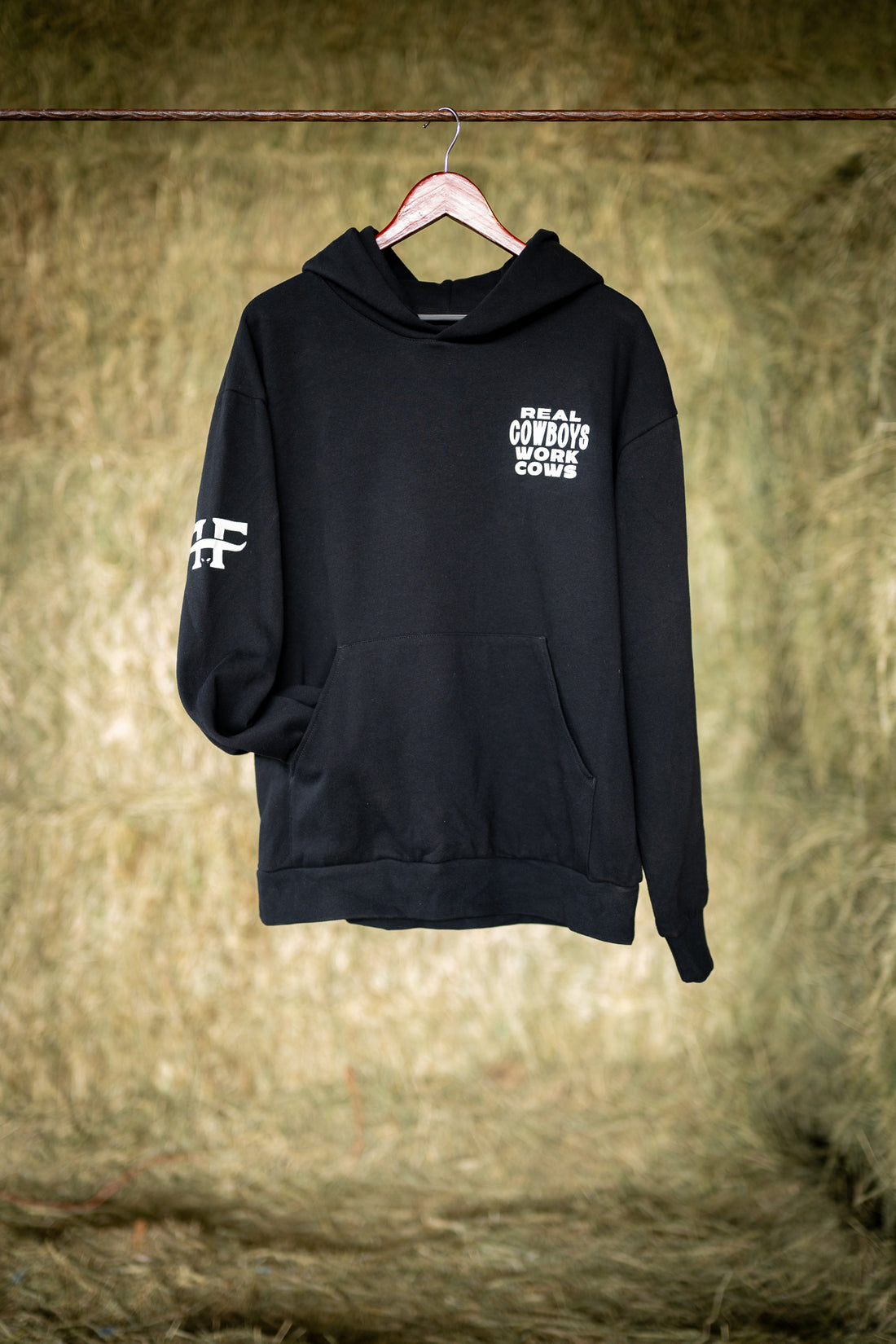 Real Cowboys Work Cows Hoodie