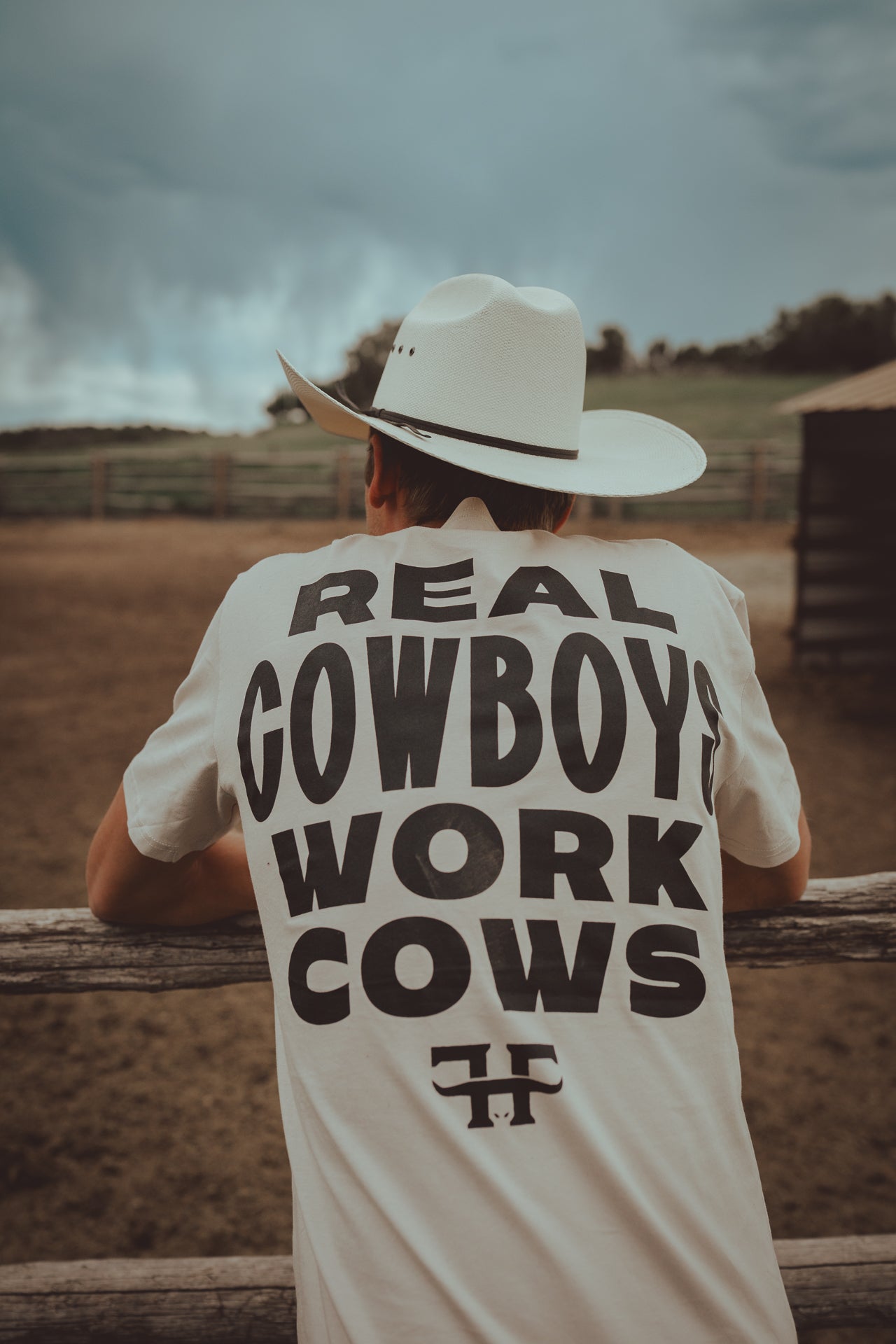 Real Cowboys Work Cows Tee
