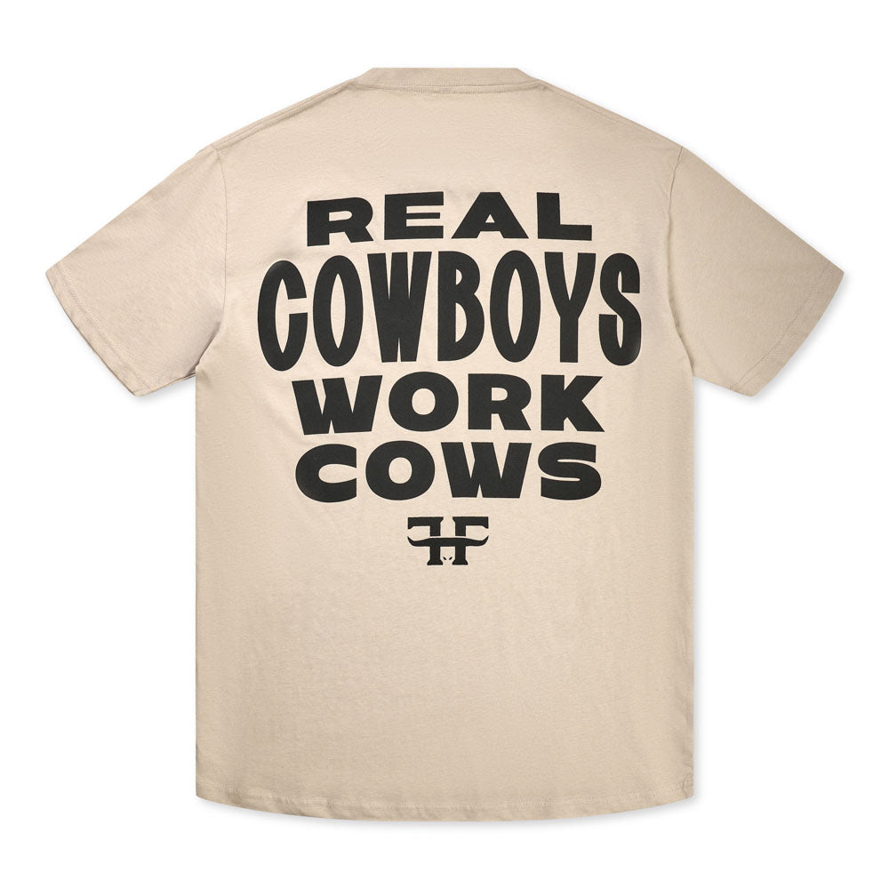 Real Cowboys Work Cows Tee