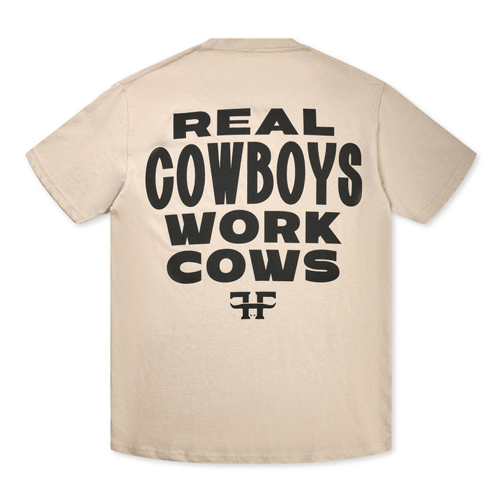 Real Cowboys Work Cows Tee